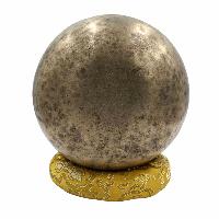 [old], Buddhist [real Antique] Hand Beaten [jambati] Singing Bowl, [select Accessories]