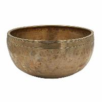 [old], Buddhist [real Antique] Hand Beaten [jambati] Singing Bowl, [select Accessories]