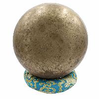 [old], Buddhist [real Antique] Hand Beaten [jambati] Singing Bowl, [select Accessories]