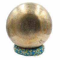 [old], Buddhist [real Antique] Hand Beaten [jambati] Singing Bowl, [select Accessories]