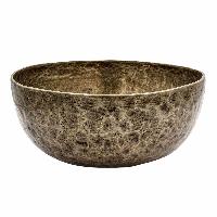[old], Buddhist [real Antique] Hand Beaten [jambati] Singing Bowl, [select Accessories]