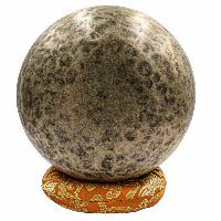 [old], Buddhist [real Antique] Hand Beaten [jambati] Singing Bowl, [select Accessories]