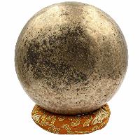 [old], Buddhist [real Antique] Hand Beaten [jambati] Singing Bowl, [select Accessories]