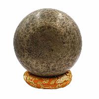 [old], Buddhist [real Antique] Hand Beaten [jambati] Singing Bowl, [select Accessories]