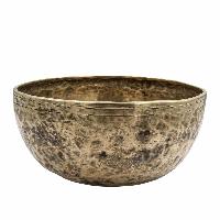 [old], Buddhist [real Antique] Hand Beaten [jambati] Singing Bowl, [select Accessories]