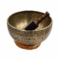 [old], Buddhist [real Antique] Hand Beaten [jambati] Singing Bowl