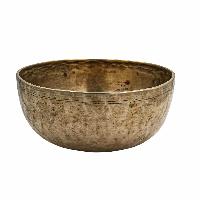 [old], Buddhist [real Antique] Hand Beaten [jambati] Singing Bowl, [select Accessories]