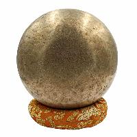 [old], Buddhist [real Antique] Hand Beaten [jambati] Singing Bowl, [select Accessories]