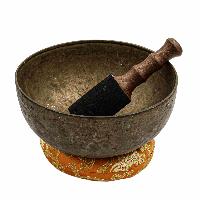 [old], Buddhist [real Antique] Hand Beaten [jambati] Singing Bowl