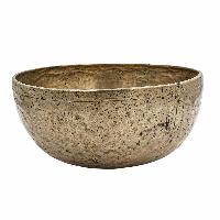 [old], Buddhist [real Antique] Hand Beaten [jambati] Singing Bowl, [select Accessories]