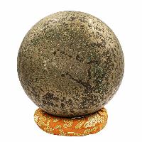 [old], Buddhist [real Antique] Hand Beaten [jambati] Singing Bowl, [select Accessories]