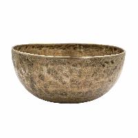 [old], Buddhist [real Antique] Hand Beaten [jambati] Singing Bowl, [select Accessories]