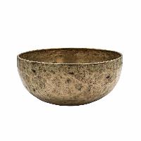 [old], Buddhist [real Antique] Hand Beaten [jambati] Singing Bowl, [select Accessories]