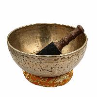 [old], Buddhist [real Antique] Hand Beaten [jambati] Singing Bowl