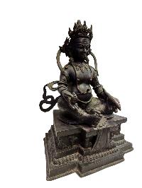 [high Quality], [old], Buddhist Handmade Statue Of Kubera Jambhala