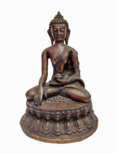 [old], Buddhist Handmade Statue Of Shakyamuni Buddha [antique], Old Stock