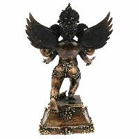 Buddhist Miniature Statue Of Ganesh [red Jambhala], [ganesha]