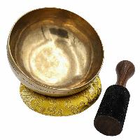 Buddhist Hand Beaten Singing Bowl, High Quality Sound, High Quality Finishing, [select Accessories]