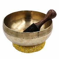 Buddhist Hand Beaten Singing Bowl, High Quality Sound, High Quality Finishing, [select Accessories]