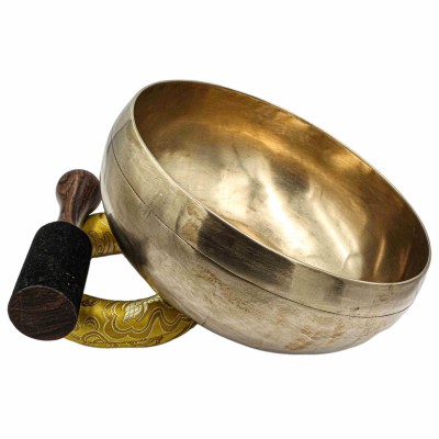 Buddhist Hand Beaten Singing Bowl, High Quality Sound, High Quality Finishing, [select Accessories]