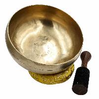 Buddhist Hand Beaten Singing Bowl, High Quality Sound, High Quality Finishing, [select Accessories]