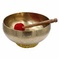 Buddhist Hand Beaten Singing Bowl, High Quality Sound, High Quality Finishing, [select Accessories]