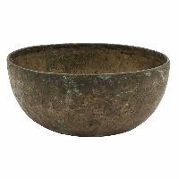 [old], Buddhist [real Antique] Hand Beaten Singing Bowl, [select Accessories]