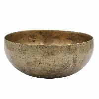 [old], Buddhist [real Antique] Hand Beaten Singing Bowl, [select Accessories]