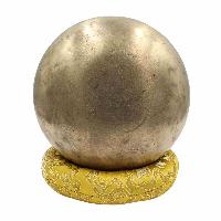 [old], Buddhist [real Antique] Hand Beaten Singing Bowl, [select Accessories]