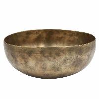 [old], Buddhist [real Antique] Hand Beaten Singing Bowl, [select Accessories]