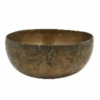 [old], Buddhist [real Antique] Hand Beaten Singing Bowl, [select Accessories]