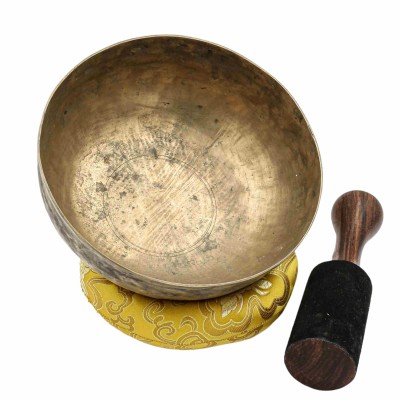 [old], Buddhist [real Antique] Hand Beaten Singing Bowl