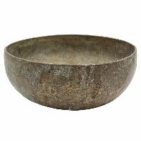 [old], Buddhist [real Antique] Hand Beaten Singing Bowl, [select Accessories]