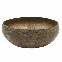 [old], Buddhist [real Antique] Hand Beaten Singing Bowl, [select Accessories]