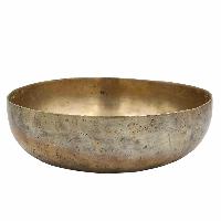 [old], Buddhist [real Antique] Hand Beaten Singing Bowl, [select Accessories]