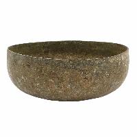 [old], Buddhist [real Antique] Hand Beaten Singing Bowl, [select Accessories]