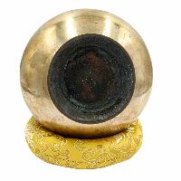 [old], Buddhist [real Antique] Hand Beaten [stand Naga] Singing Bowl, [select Accessories]