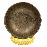 [super Quality], [old] Buddhist Hand Beaten [ultabati] Singing Bowl, [antique], [select Accessories]