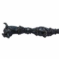 Buddhist Yamantaka Phurba, With Yamantaka Head Design, [antique Finishing]