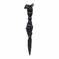 Buddhist Yamantaka Phurba, With Yamantaka Head Design, [antique Finishing]