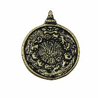 [guru Rinpoche], Padmasambhava [guru Rinpoche], Metal Pendant]