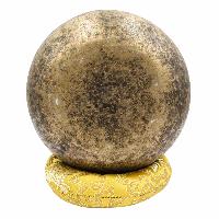 [old] Buddhist Hand Beaten [kopre] Singing Bowl, With [antique] Finishing, [select Accessories]