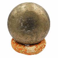 [old] Buddhist Hand Beaten [kopre] Singing Bowl, With [antique] Finishing, [select Accessories]