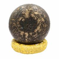 [old] Buddhist Hand Beaten [kopre] Singing Bowl, With [antique] Finishing, [select Accessories]