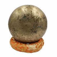 [old], Buddhist Hand Beaten [kopre] Singing Bowl, With [antique] Finishing, [select Accessories]