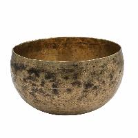 [old], Buddhist Hand Beaten [kopre] Singing Bowl, With [antique] Finishing, [select Accessories]