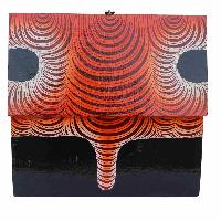 [traditional Tibetan], Ritual Jeweler And Ritual Item Box, [painted], [tiger] Design