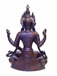 [old] Buddhist Handmade Statue Of Prajnaparamita, [antique Finishing], Old Stock, [rare Find], Pragya Parmita