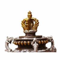Brass Incense Burner With [copper And Gold Plated], [makal, Maka, Incense Burner]