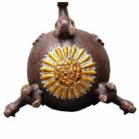 Gold Colour Copper Incense Burner, [sivler And Copper Plated], [makal, Maka, Incense Burner]